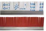 Grit 80#-600# Aluminium Oxide Strip Brush Sandpaper Brush For Polishing Wooden