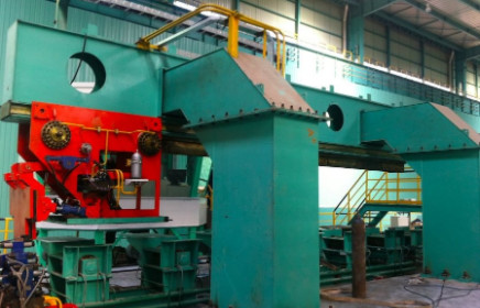 Profile Steel Cut To Length Machine For Steel Cutting Line