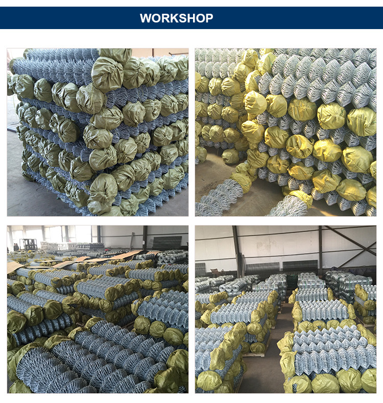 Vinyl Coated Chain Link Fence , Garden Fence Panels With 0.5--5.0m Width