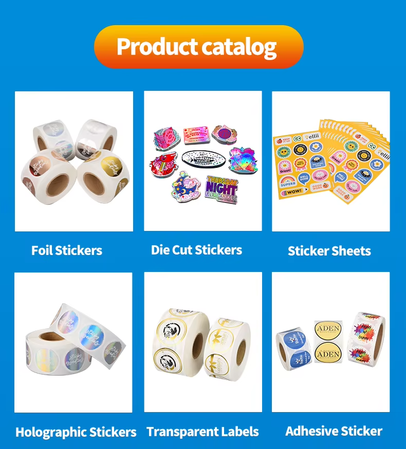 Custom Eco Friendly Waterproof Cosmetic Self Adhesive Labels For Cosmetic Jars