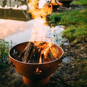 China 1200mm Diameter Metal Fire Bowl Patio Fire Pit OEM ODM Welcome wholesale