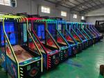 Fun Center Coin Operated Basketball Game Machine 180*81*190cm Low Maintenance