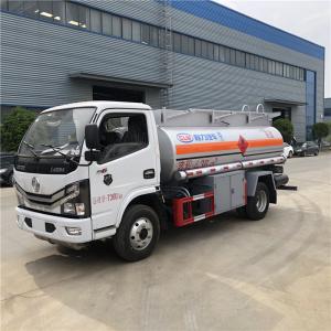 China 4X2 DONGFENG EURO 6 DIESEL 126HP 6000 LITERS GASOLINE FUEL TANKER WITH DISPENSER wholesale