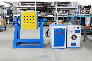 China IGBT 110kw Brass Induction Melting Furnace Compact Induction Heater For Melting Gold wholesale