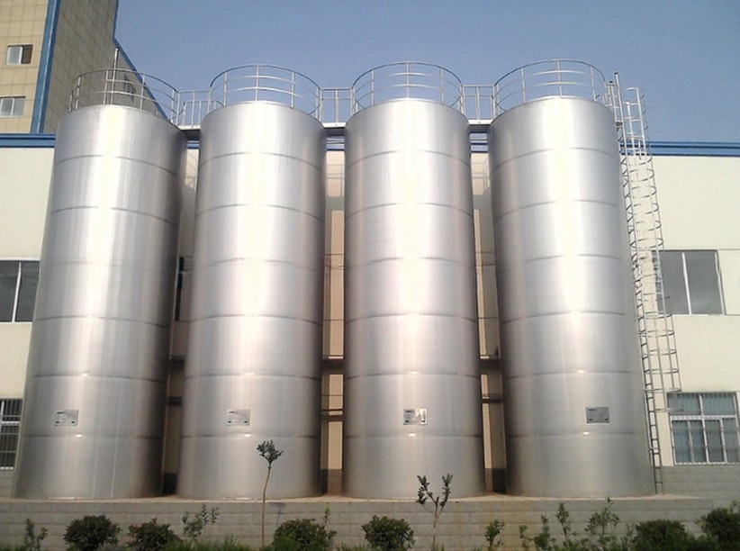 Hygienic Storage Standards Refrigerated Silos with Agitator and Level Indicationmeter