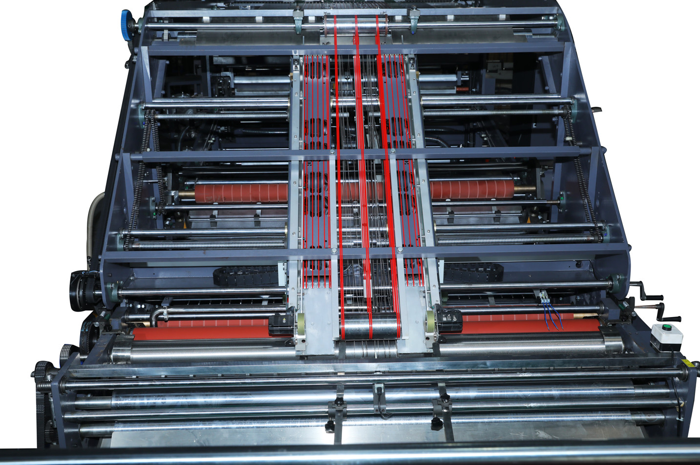 Two Flute Combination Automatic Flute Laminator Machine 5000pcs/H DW-1650