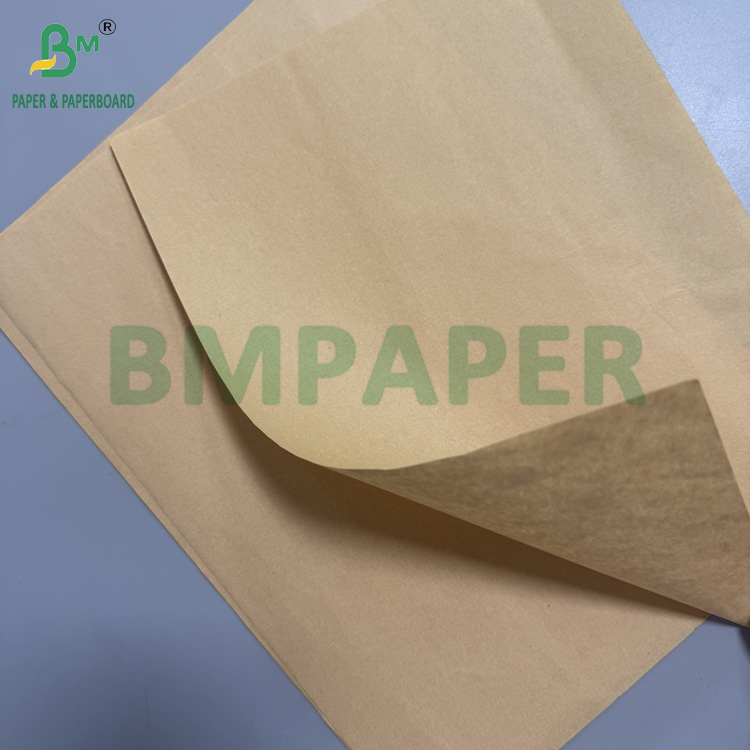 40g Brown Kraft Paper 100% Bamboo Fiber Paper 787 X 1092mm