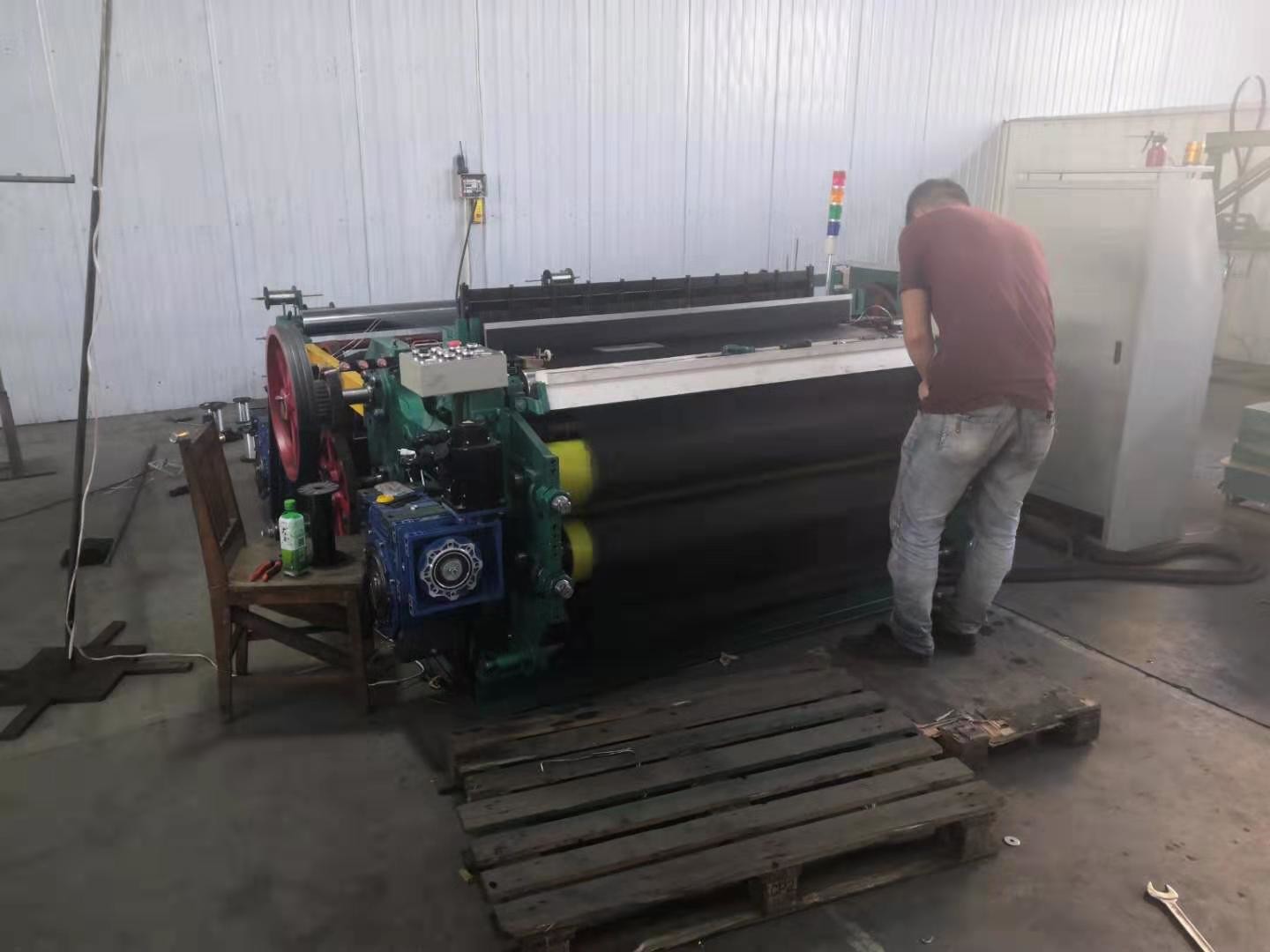 0.40-1.00mm Wire Diameter Metal Wire Net Weaving Machine JL2500D -3J/Z