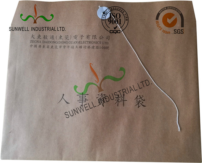 Handmade Custom Printed Envelopes With String Tie Closure Hot Stamping