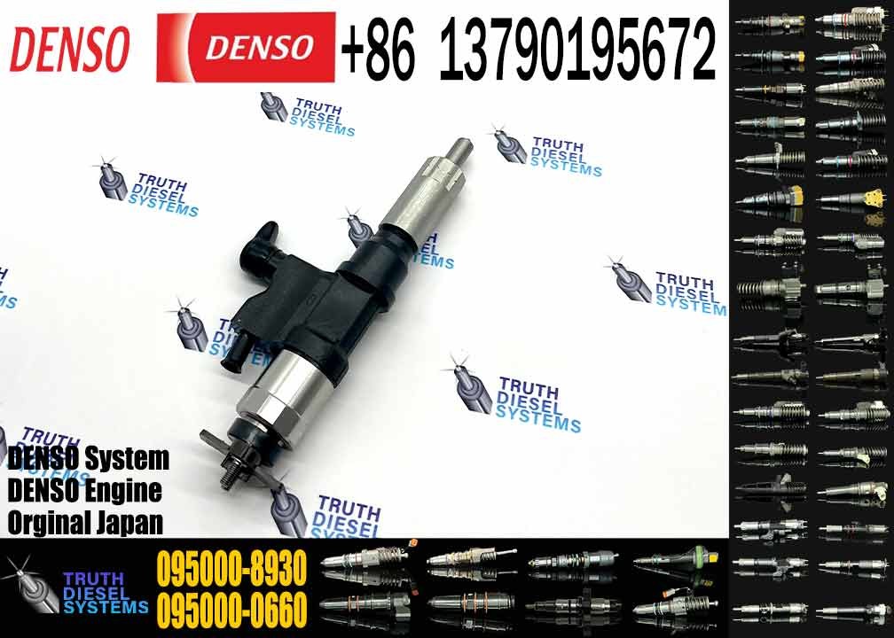 095000-8930 1kd diesel fuel injector Remanufactured Common Rail Diesel Injector for 8-98160061-0 4H07 Diesel Engine