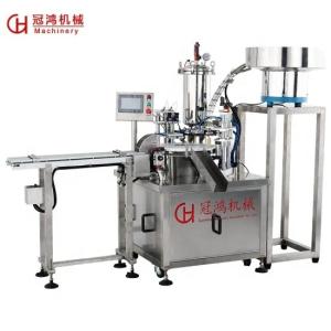 China 304 Stainless Steel Automatic Gel Liquid Tube Filling Capping Packing Machine OEM wholesale