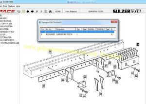 China 632424000 Sulzer Rapier Textile Machinery Spare Parts G6100 G6200 G6300 F2001 wholesale
