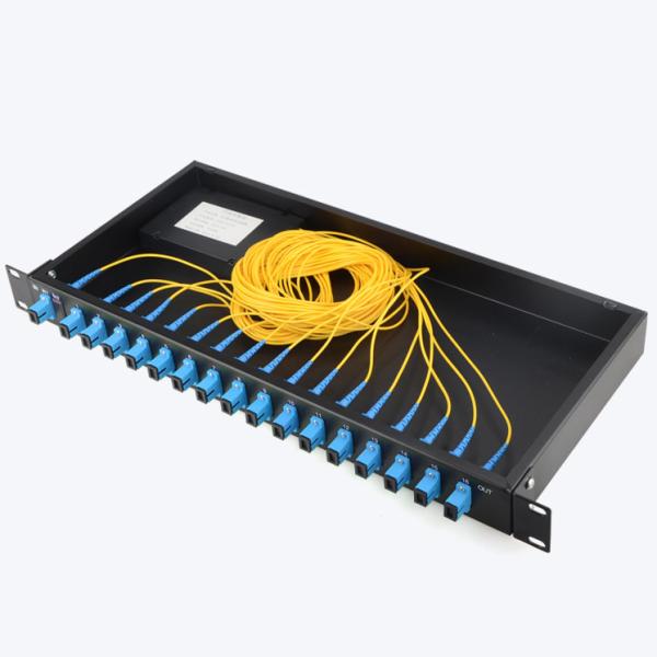19 Inches Fiber Optic Accessories With 12 Ports 24 Ports And 48 Ports Optical