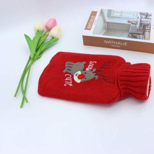 China No Leakage Lightweight Rubber Hot Water Bag Plush Animals Cover wholesale