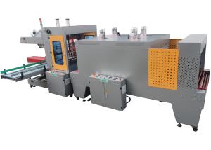 China Homothermal PE Film Water Bottle Wrapping Machine Automatic Counting wholesale