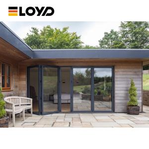 Professional Customized Exterior Soundproofing Aluminum Balcony Folding Door