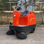 High Pressure Water Gun Street Sweeping Machine 48V Floor Sweeper Machine