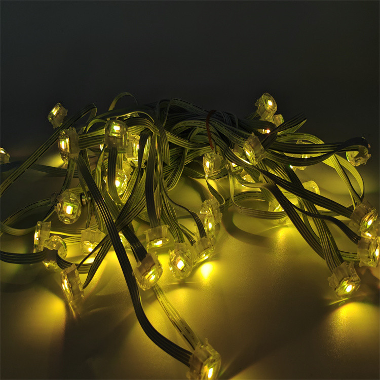 Addressable 20mm Diameter RGB Waterproof Eave Light for Permanent Christmas Decoration