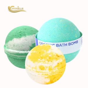 China Colorful CBD Bath Bomb SLS Free Ingredients Essential Oils For Maximum Pain Relief wholesale