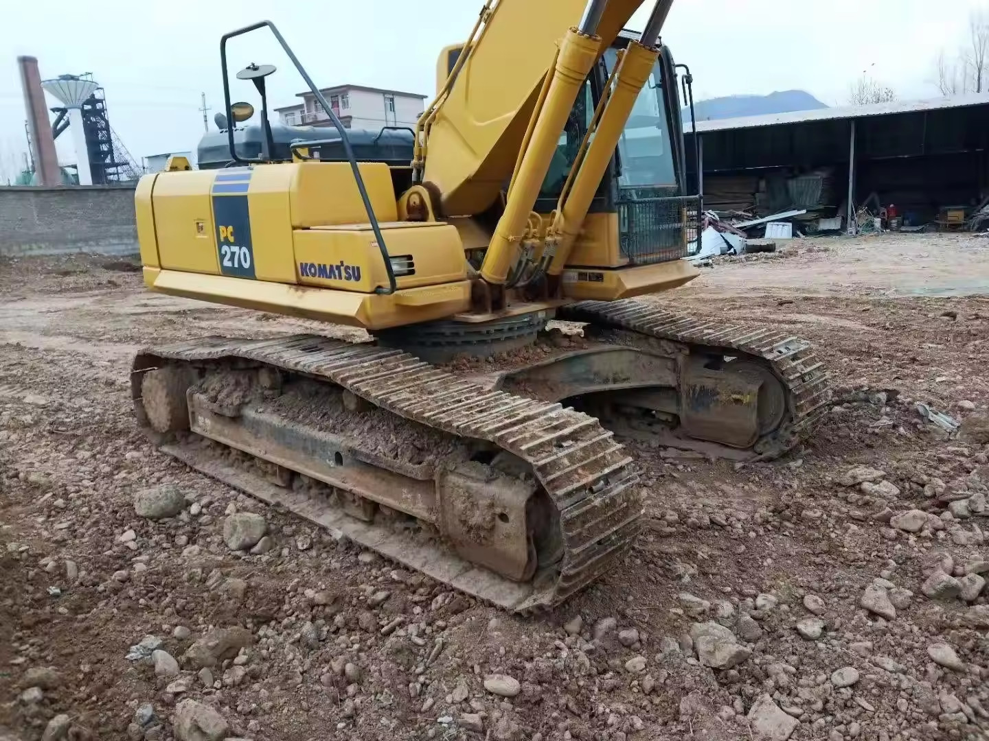 Secondhand Used Komatsu Excavators PC270 Digging Used 27ton 270 Komatsu Excavator