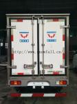 FRP Refrigerated Truck Box Insulated Van Body With Internation Patented