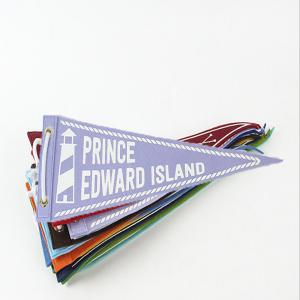 China 12x30'' Advertising College Basketball Pennants With Digital Print wholesale