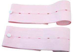 China Elastic Pink Knitted Cardiotocography Medical CTG Belts wholesale
