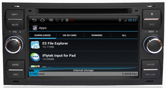 Ouchuangbo Android 4.0 DVD Navi Multimedia for Ford old Focus /Mondeo Auto Radio 3G Wifi iPod S150 Platform OCB-140C