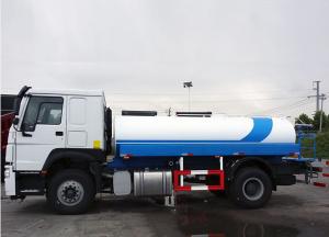 China Carbon Steel Tank Water Carrier Truck , 4×2 266hp Lpg Truck Tanker 8m3 Volume wholesale