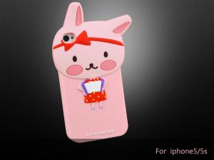 China Iphone5/5S lovely design silicon case wholesale