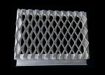 Building Expanded Metal Mesh Facades, 1200X2400MM Frame Aluminum Curtain Walls