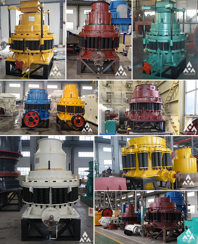 Zhongxin brand designed latest generation spring cone crusher