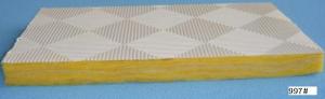 China Noise Reduction Glass Wool Ceiling Tiles Residential Fire Resistance wholesale