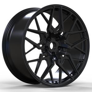 China 1-Piece Forged Wheels Gloss Black Monoblock Rims 18X10 wholesale