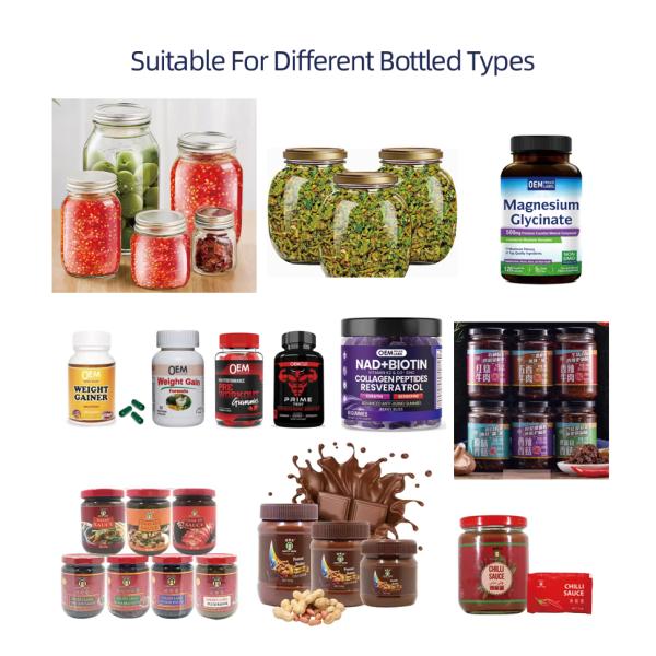 PL-FM Automatic Granule Bottle Filling Machine Vertical 30-40 Bags/Min