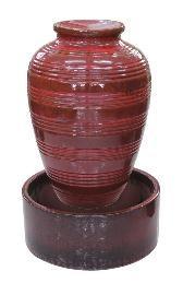 China Red Ceramic Fountain, Ceramic Pots GW8748 // Outdoor or Indoor used wholesale