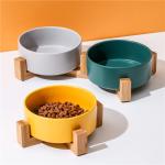 OEM ODM Elevated Cat Food Bowls Ceramic Pet Bowl Slow Feeder Dog Bowl Ceramic