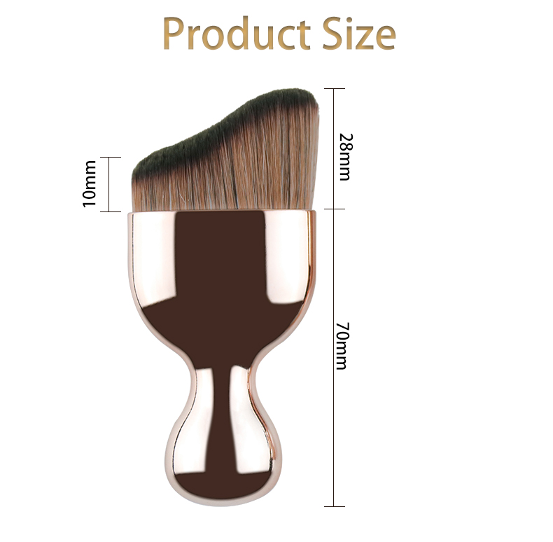 Foundation Contour Single Brushes Multi Function Makeup Brush Hypoallergenic