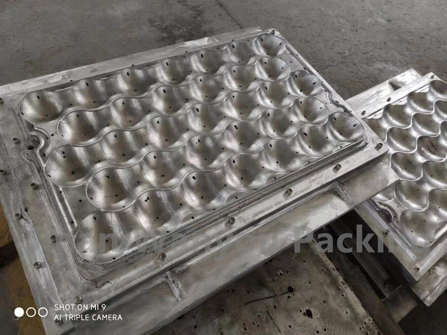 Plastic Or Aluminum Eco Friendly Egg Packing Tray Mold For Egg Tray Machine