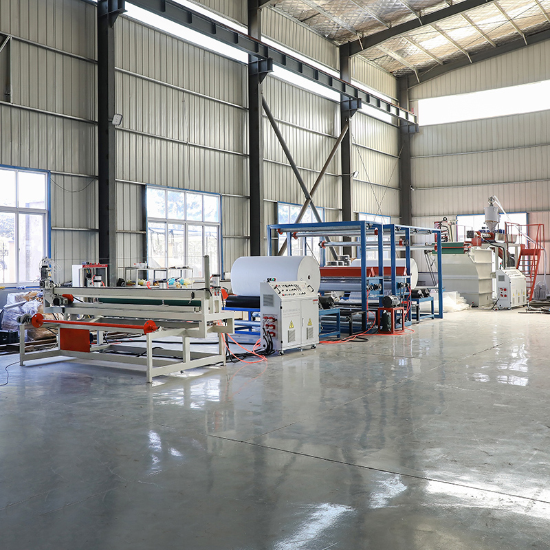 90mm Screw Diameter Geocell Machine Geo Composite Recycled Plastic Extruder