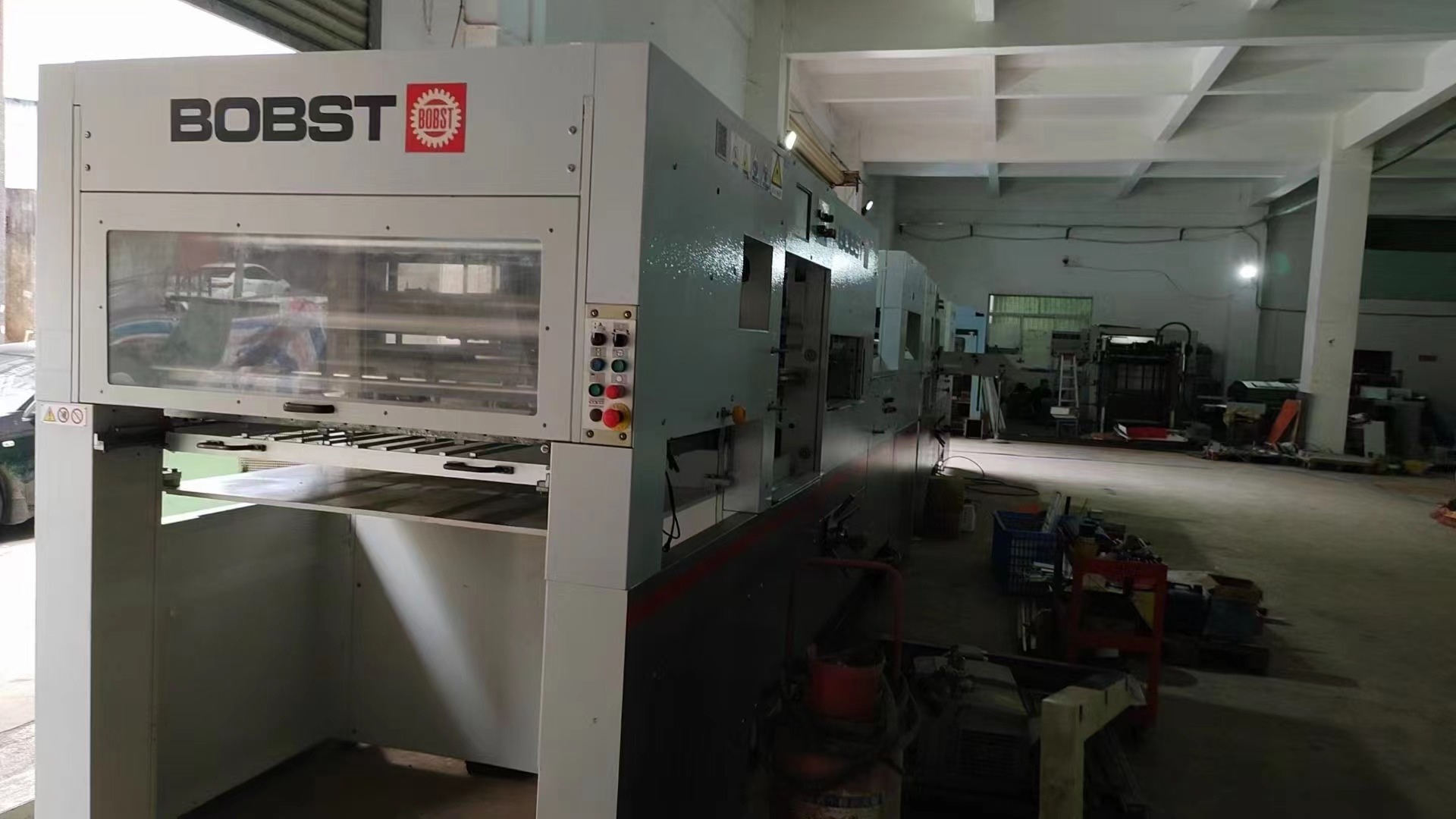 106 E Die Cutting Hot Foil Stamping Machine For Second Hand Used Post Press Equipment