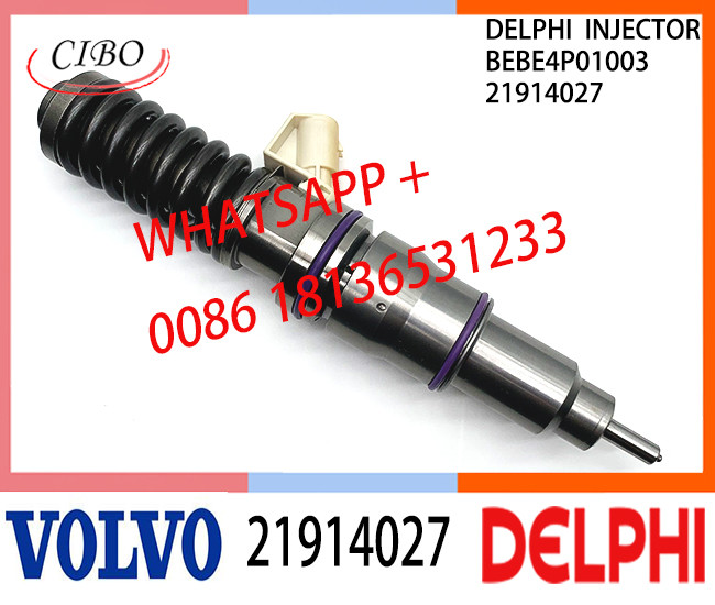 21914027 BEBE4P01003 Fuel engine Diesel Injector 21914027 BEBE4P01003 E3.27 for VOL MD13