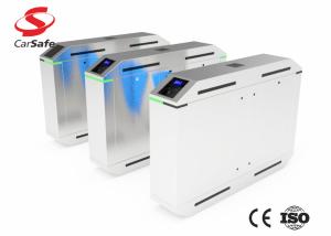 China Stainless Steel Automatic Turnstile Gate Biometric Speed Flap Barrier Turnstile wholesale