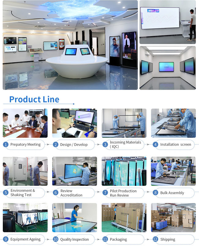 65inch Interactive Whiteboard With Video Conferencing For Conference Rooms