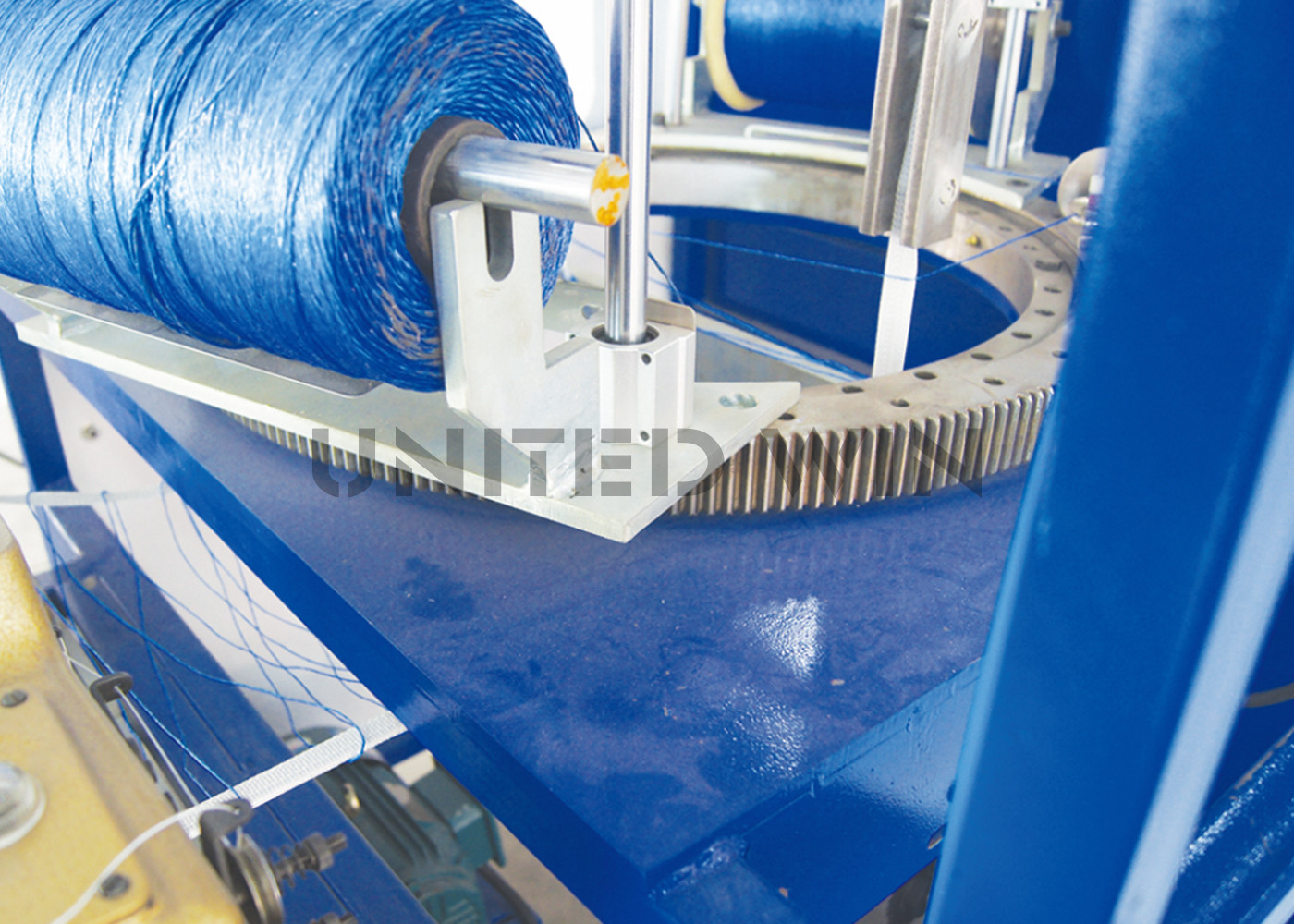 Automatic Net Baffle Fibc Sewing Machine Big Sack 380v