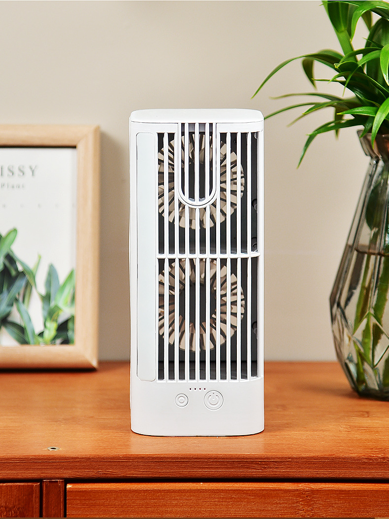 Portable Desktop Cold Air Fan with Night Light and Adjustable Height Box Size 21.2kg