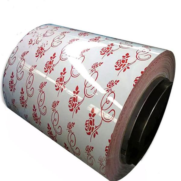 Hot Dipped Painted Sheet Metal Coils 0.4mm Metal Roofing Coil DX51D Color Code