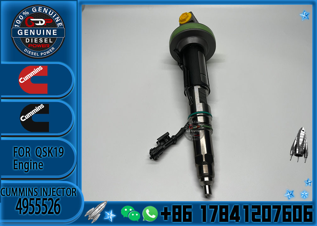 genuine Cummins Engine QSK38 QSK50 engine injector nozzle 4964172 4955526