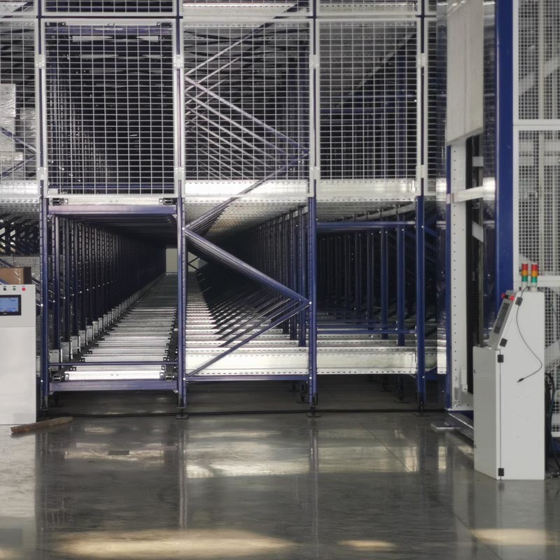 Powder Coating Shuttle Radio Racking High Density Storage The Ultimate Solution