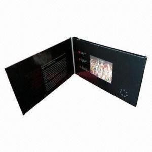 Landscape Shape Wedding Invitation Video Card 1024x600 Pixel USB Charging